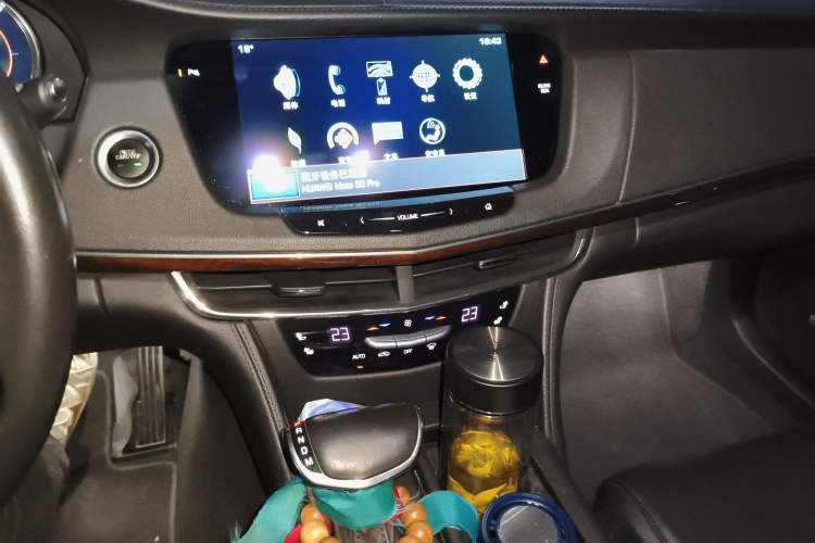 Used Cadillac CT6 PLUG-IN 2017 30E Elite Version Audio And AC Panel