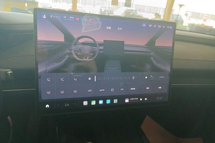 Used Xiaomi Auto SU7 2024 Rear-Drive Ultra-Long Range Advanced Pro-Level Intelligent Driving Version Audio And AC Panel