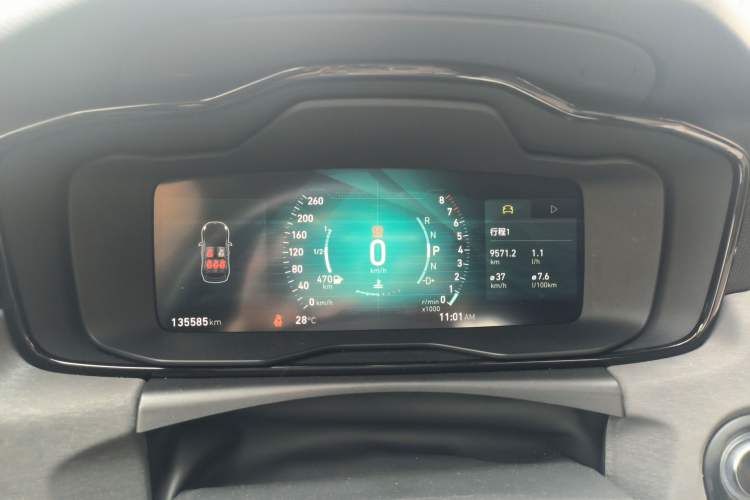 Used Lynk & Co 02 2020 1.5T DCT Two-Wheel Drive Zhaopu Version Instrument Cluster