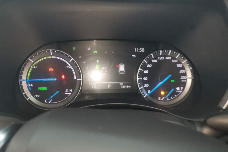 Used Toyota Highlander 2022 Dual-Engine 2.5L Four-Wheel Drive Prestige Version 7 Seats Instrument Cluster