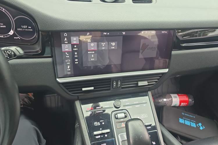 Used Porsche Cayenne 2018 Cayenne 3.0T Audio And AC Panel