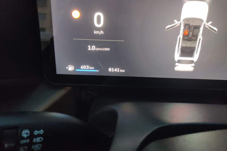 Used Haval H Dog 2026 Model 2.0T Trendy Wilderness Edition Odometer Close Up