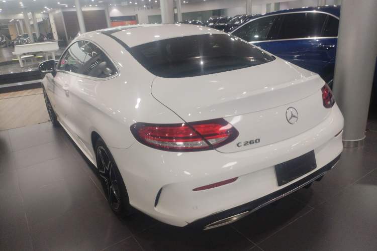 Used Mercedes-Benz C-Class 2020 C 260 Coupe Rear Left 45 Deg