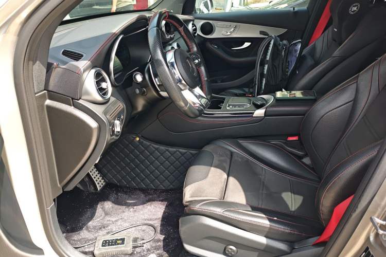 Used Mercedes-Benz GLC Coupe AMG 2020 AMG GLC 43 4MATIC Coupe SUV Left Front Seat