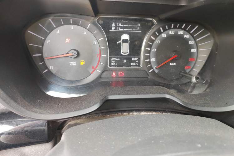 Used GAC Trumpchi GS4 2015 200T G-DCT Luxury Edition Odometer Close Up