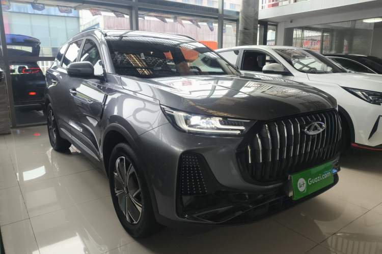 Used Chery Tiggo 7 PLUS New Energy 2023 Champion Edition 1.5T 100KM Speedy Version Front Right 45 Deg