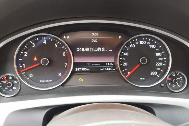Used Volkswagen Touareg 2015 3.0 TSI Luxury Model Instrument Cluster
