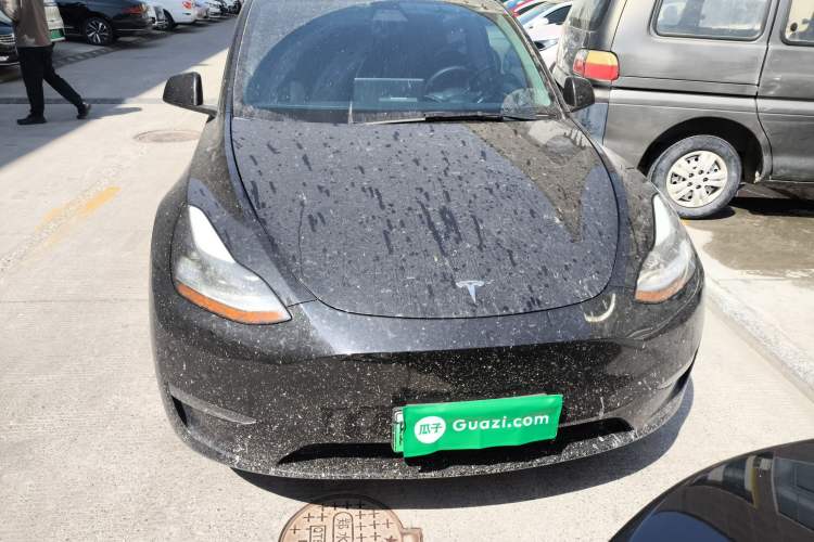 Used Tesla Model Y 2021 Long-Range All-Wheel-Drive Version Front