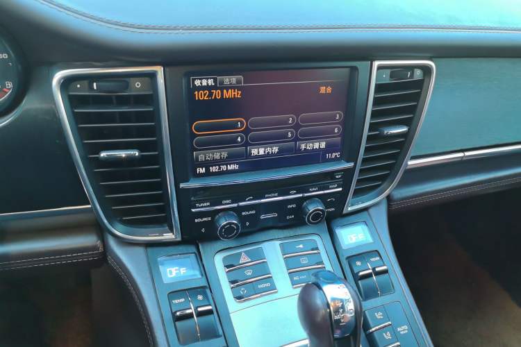 Used Porsche Panamera 2010 Panamera 3.6L Audio And AC Panel