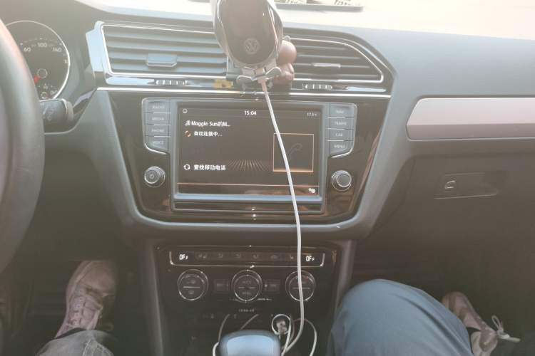 Used Volkswagen Tiguan L 2018 330TSI Automatic Two-Wheel Drive Luxury Edition Audio And AC Panel