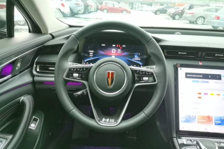 Used Hongqi H5 2023 2.0T Automatic Smart Connect Flagship Edition Steering Wheel