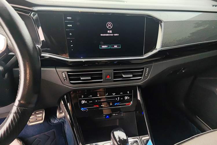 Used Volkswagen Tayron X 2020 380TSI Four-Wheel Drive Prestige Connected Version Audio And AC Panel