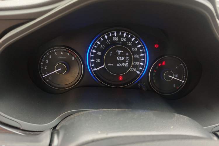 Used Honda Crider 2016 1.8L CVT Comfort Version Odometer Close Up