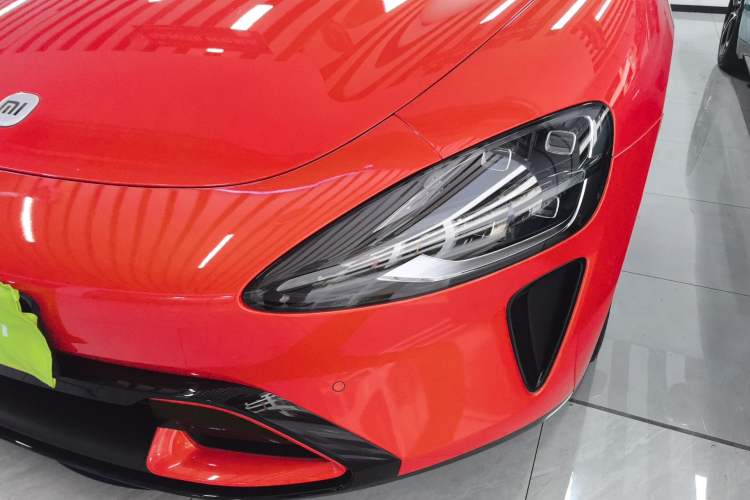 Used Xiaomi Auto SU7 2024 Four-Wheel Drive Ultra-Long Range Advanced Intelligent Driving Max Edition Left Front Headlight