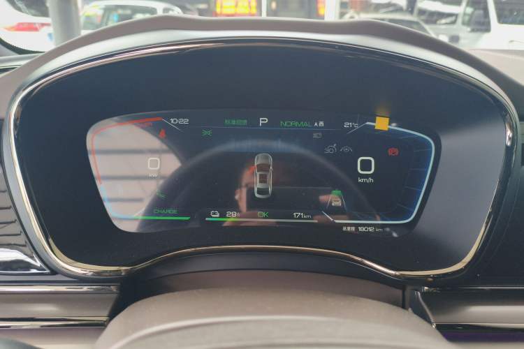 Used BYD Han 2023 EV Champion Edition 605KM Front-Drive Premium Model Instrument Cluster