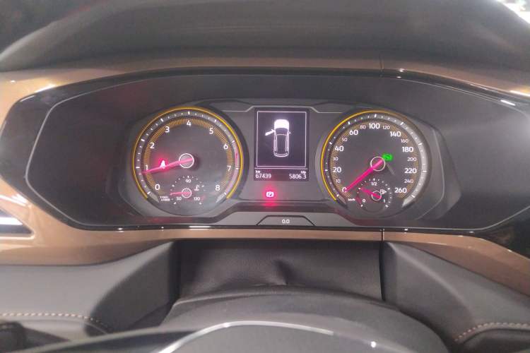 Used Volkswagen Tharu 2021 280TSI Two-Wheel-Drive Luxury Plus Edition Instrument Cluster