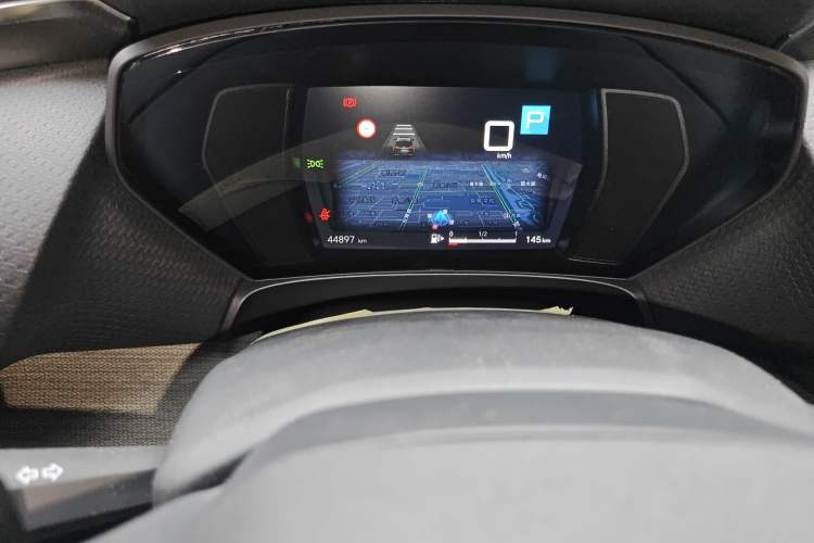 Used Citroen C5 X 2023 1.6T Extraordinary Power Odometer Close Up