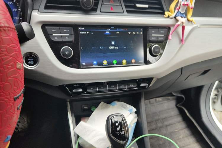 Used Geely Auto Vision X3 2019 Upgraded Model 1.5L CVT Elite Version Audio And AC Panel