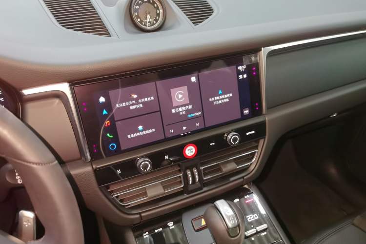 Used Porsche Macan 2024 Macan 2.0T Audio And AC Panel