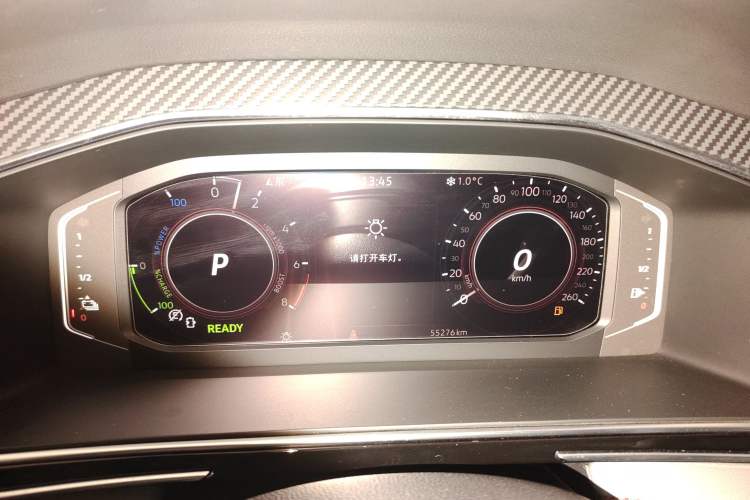 Used Volkswagen Tiguan L New Energy 2022 430 PHEV Plug-in Hybrid Flagship Edition Instrument Cluster