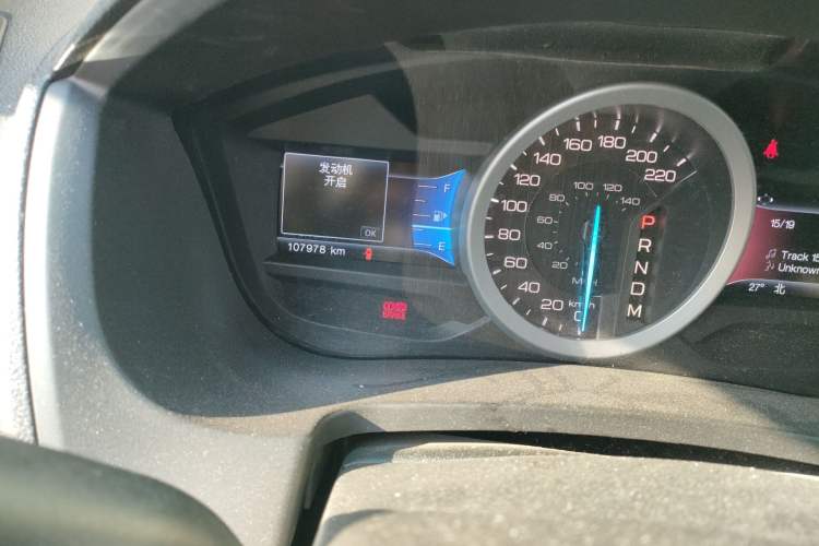 Used Ford Explorer 2013 3.5L Deluxe Model Odometer Close Up