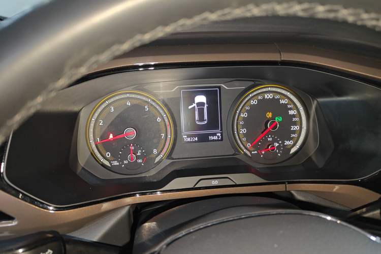 Used Volkswagen Tharu 2020 280TSI Two-Wheel Drive Luxury Edition China VI Standard Instrument Cluster