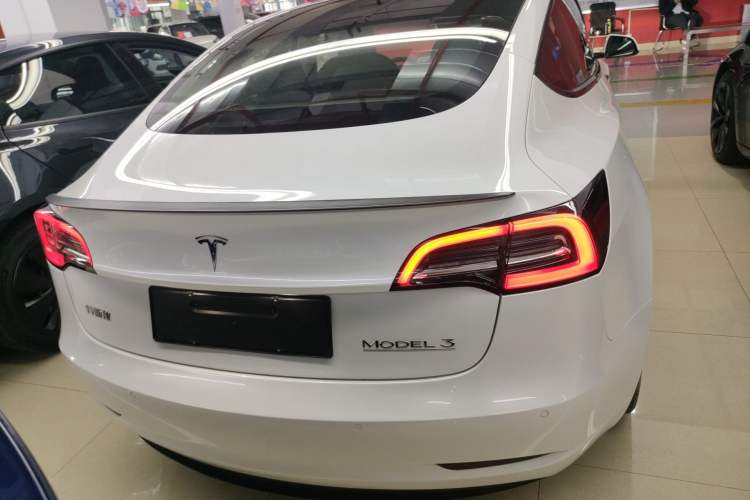 Used Tesla Model 3 2021 Performance High-Performance All-Wheel-Drive Version Rear