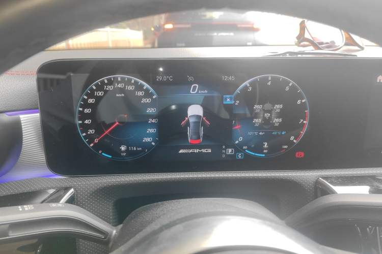 Used Mercedes-Benz A AMG 2020 AMG A 35 L 4MATIC Instrument Cluster