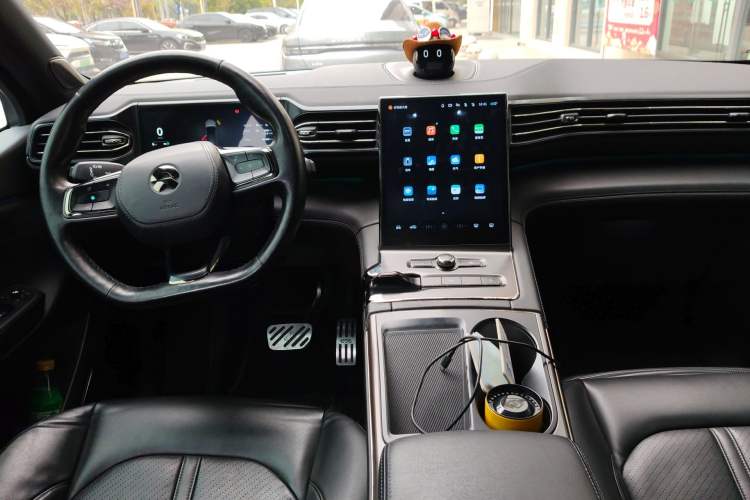 Used Nio ES6 2020 430KM Performance Version Audio And AC Panel