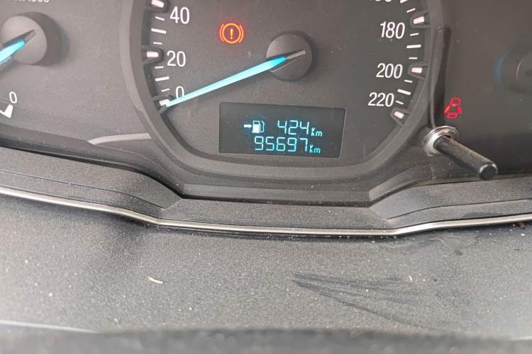 Used Ford Escort 2015 1.5L Manual Comfort Model Odometer Close Up