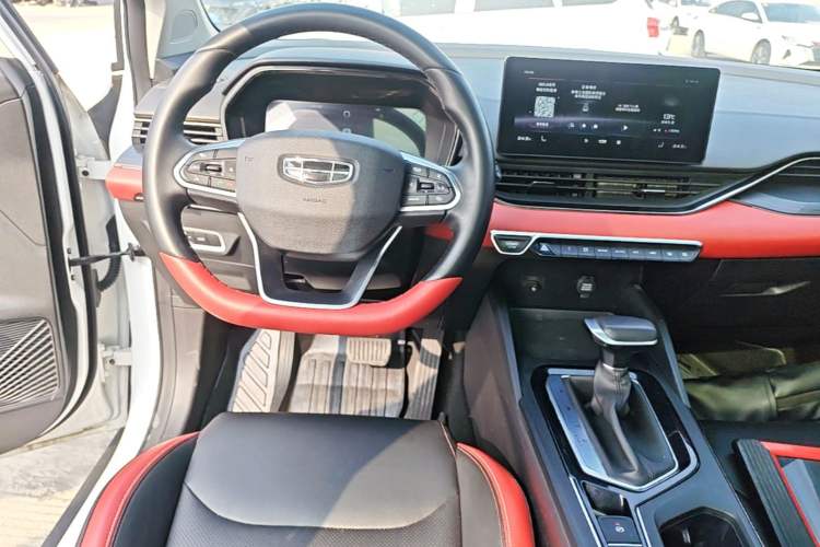 Used Geely Auto Emgrand S 2021 1.4T CVT Prestige Edition Audio And AC Panel