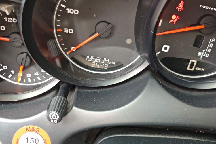 Used Porsche Cayenne 2015 Cayenne 3.0T Odometer Close Up