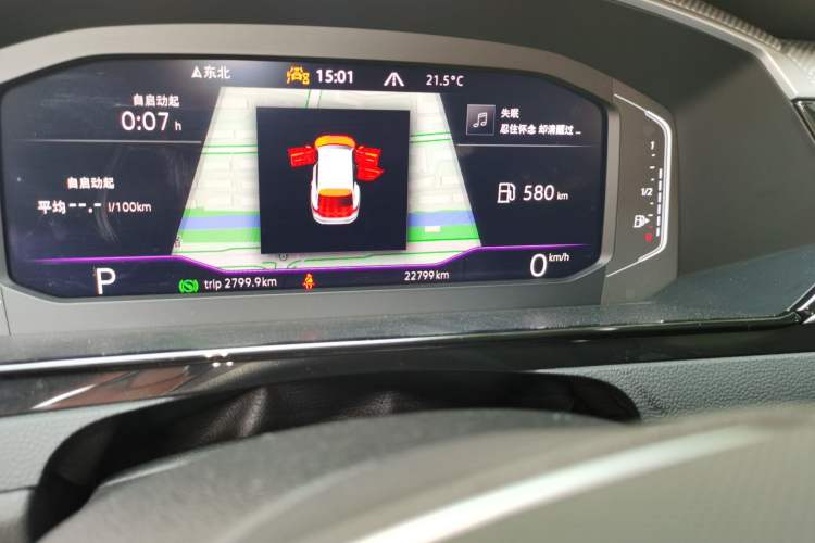 Used Volkswagen FAW-Volkswagen CC 2023 Hunting Vehicle 380TSI Hunter's Heart Edition Odometer Close Up