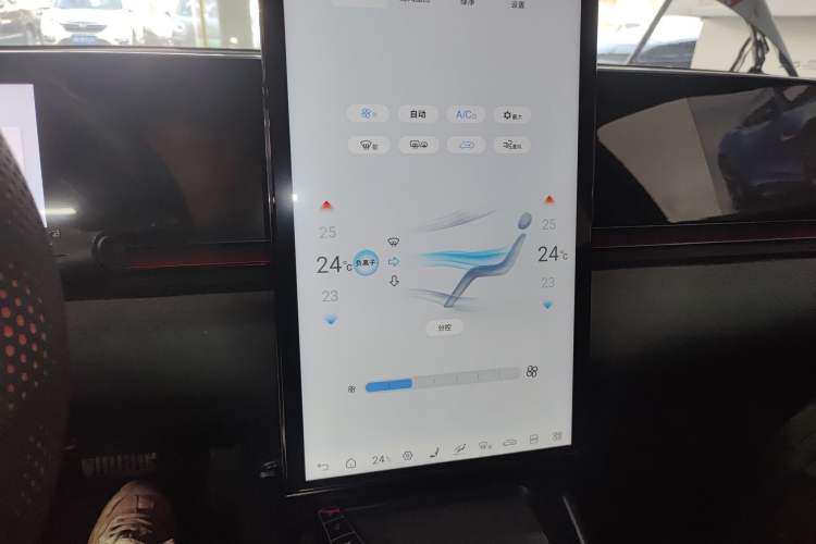 Used BYD Seal 2025 650 Long-Range Version Audio And AC Panel