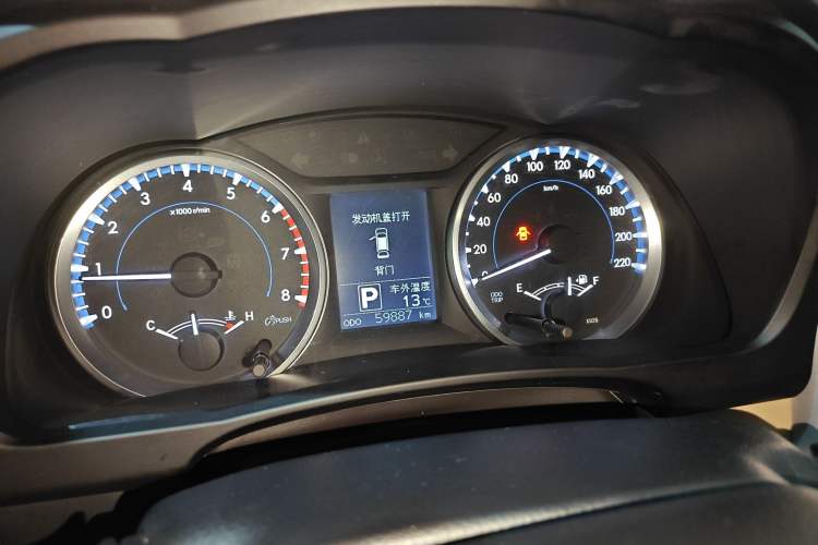 Used Toyota Highlander 2021 2.0T Two-Wheel Drive Elite Version 7-Seater Instrument Cluster