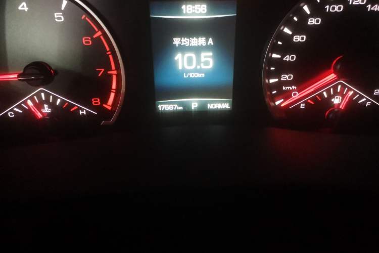 Used Haval H6 2021 National Trend Edition 1.5T Automatic Urban Version Odometer Close Up