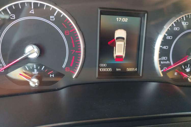 Used Haval H6 2017 Blue Label 1.3T Automatic Two-Wheel Drive Luxury Model Instrument Cluster