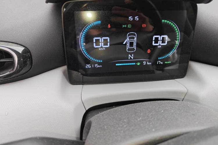 Used Leapmotor T03 2022 Crystal Edition Odometer Close Up