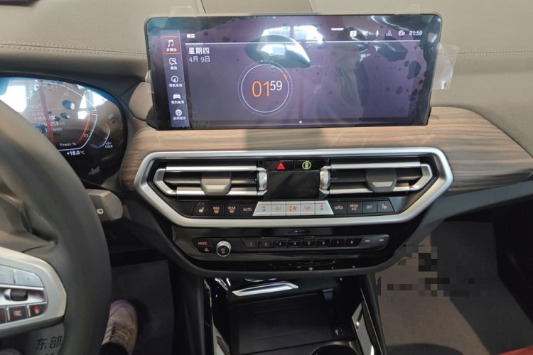 Used BMW X3 2023 Restyled xDrive30i Leading Edition M Night Sky Package Audio And AC Panel