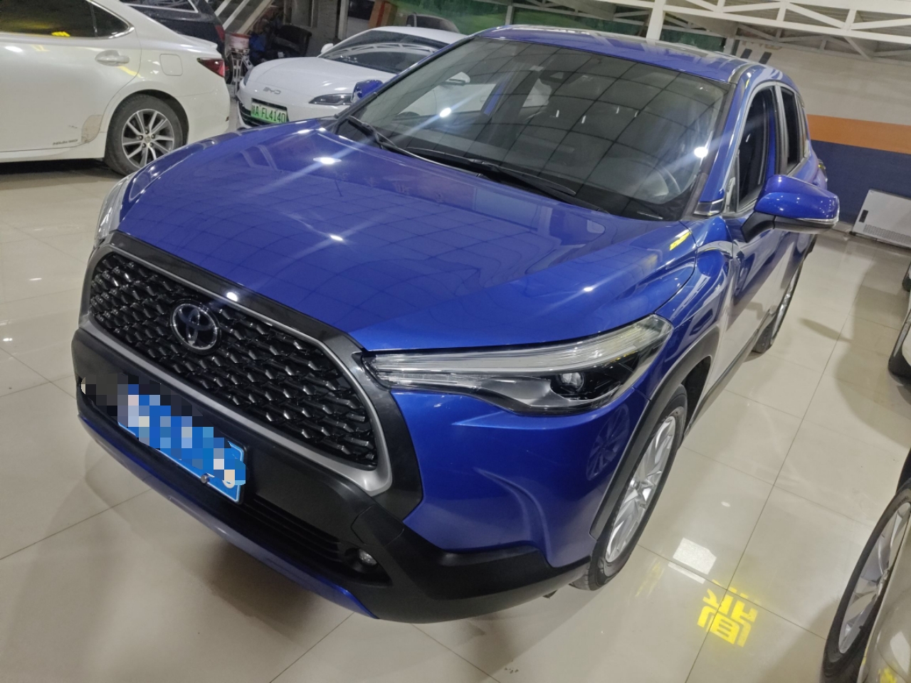 تحت مقدمة السيارة