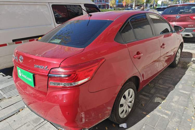 Used Toyota YARiS L Zhi Xiang 2017 1.5E CVT Dynamic Edition Rear Right 45 Deg