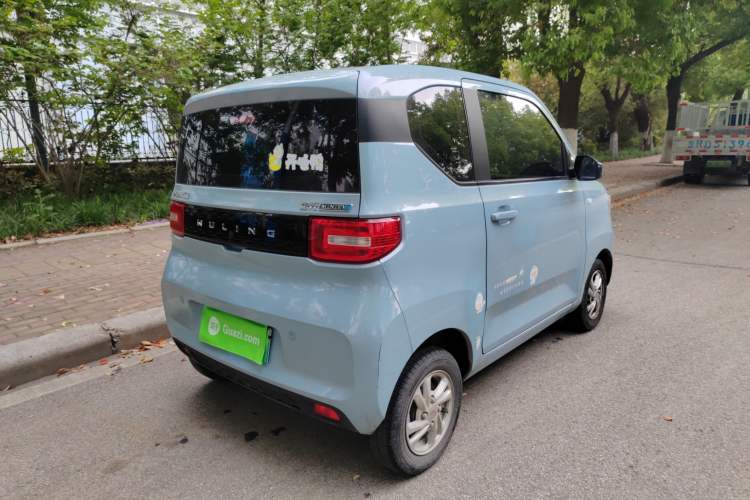 Used Wuling Hongguang MINIEV 2020 Zizai Version Lithium-NMC Rear Right 45 Deg