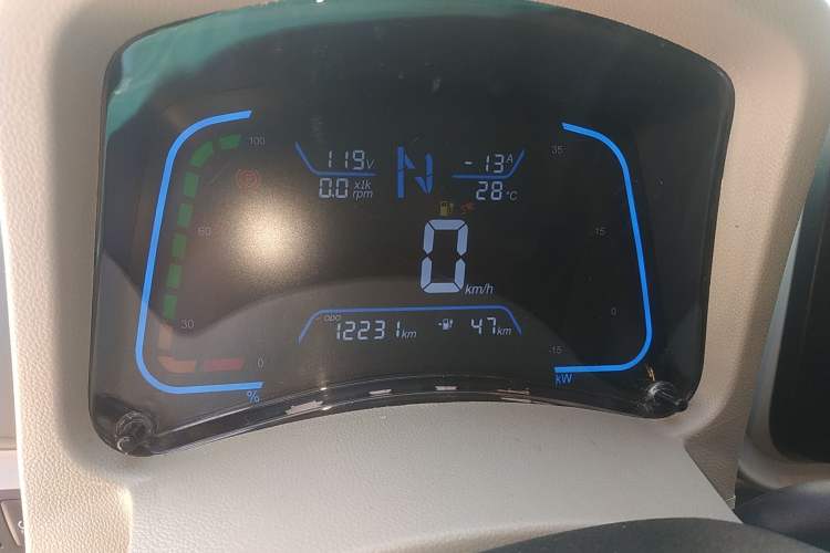 Used JMEV Xiao Qilin 2023 Joyful Edition 201km Comfort Model Instrument Cluster