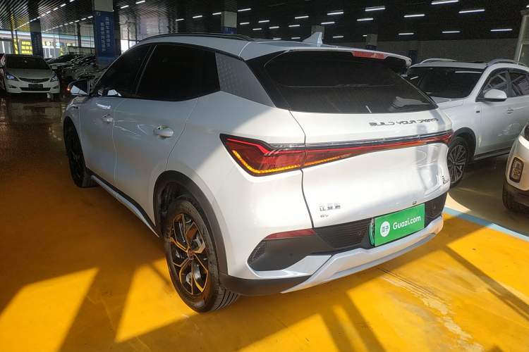 Used BYD Yuan PLUS 2024 Honor Edition 430KM Beyond Model Rear Left 45 Deg