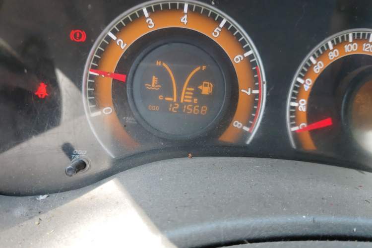 Used BYD L3 2012 1.5L Manual Luxury Version Odometer Close Up