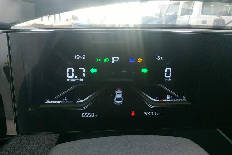 Used Bestune B70 2022 Third Generation 1.5T Automatic Enjoyment Version Instrument Cluster