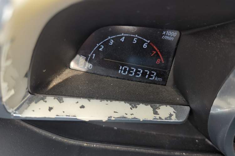 Used Mazda 3 Axela 2016 Sedan 1.5L Manual Luxury Model Odometer Close Up