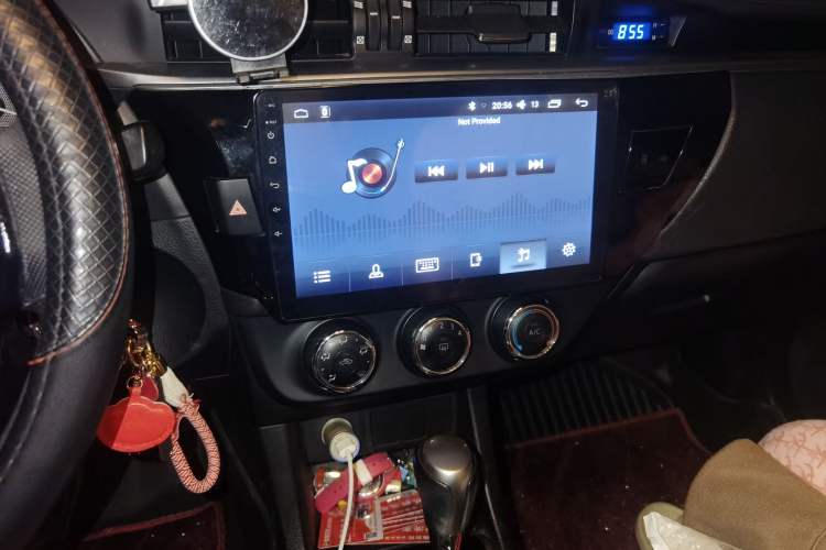 Used Toyota Levin 2014 1.6G CVT Elite Edition Audio And AC Panel