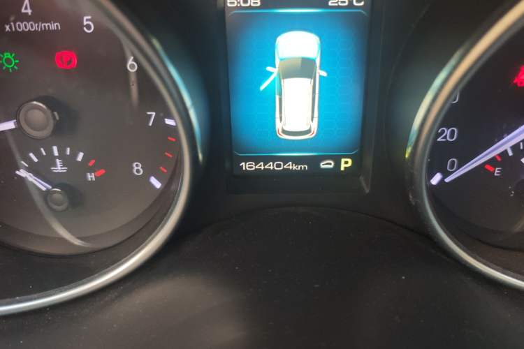 Used Haval H6 Coupe 2018 Red-Label 1.5T Automatic Two-Wheel Drive Ultra-Luxury Model Odometer Close Up