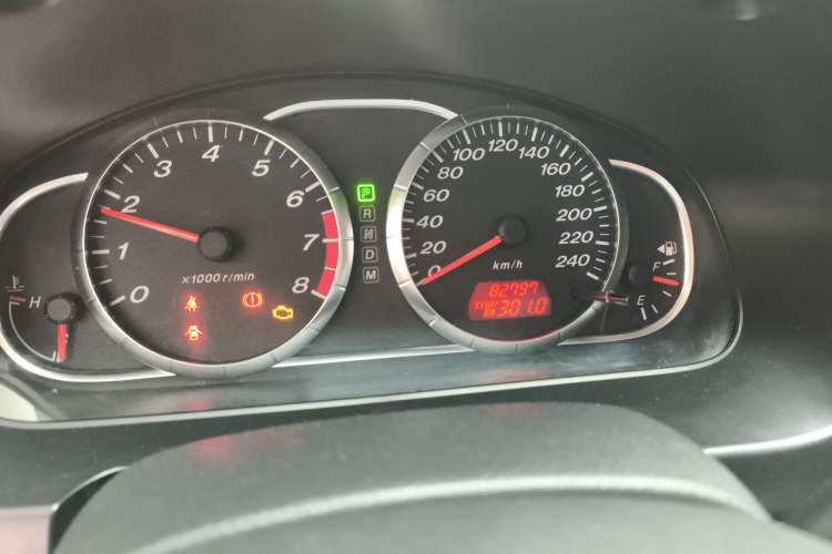 Used Mazda 6 2015 2.0L Automatic Classic Version Odometer Close Up